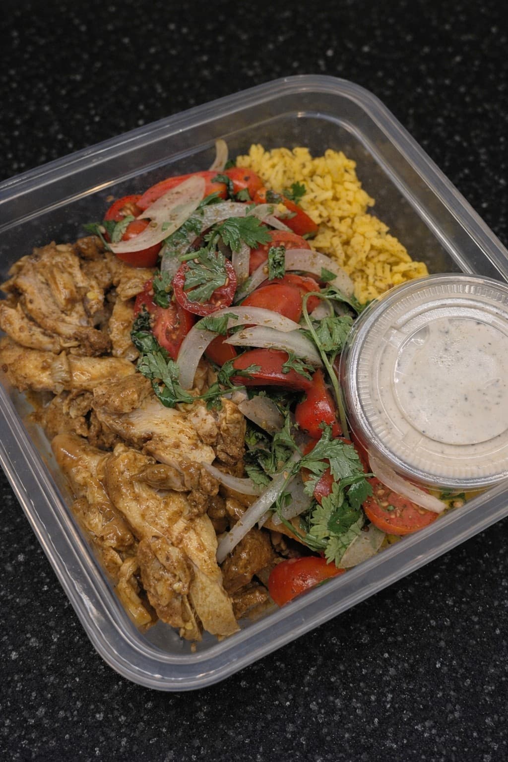 Chicken Shawarma Rice Bowl