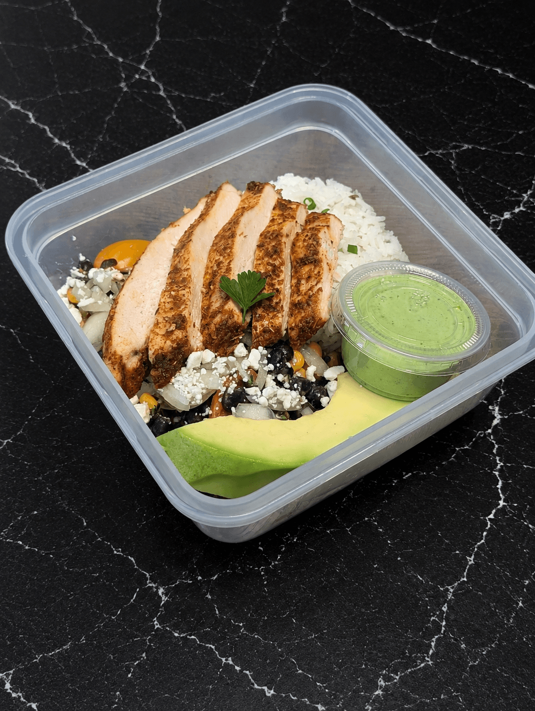 Southwest Chicken Rice Bowl
